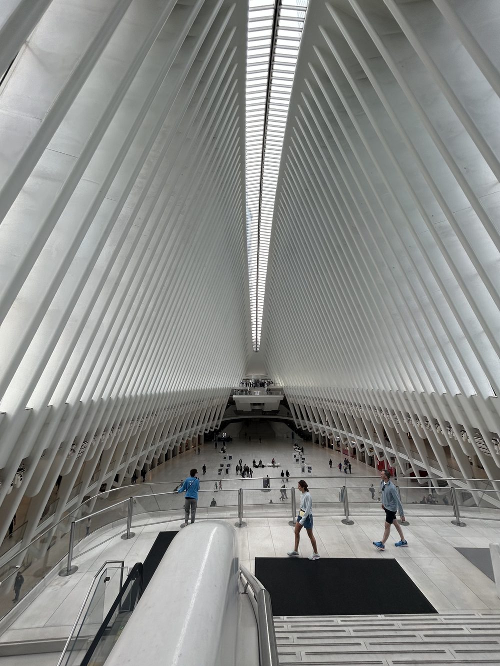 Interior del Oculus en el World Trade Center